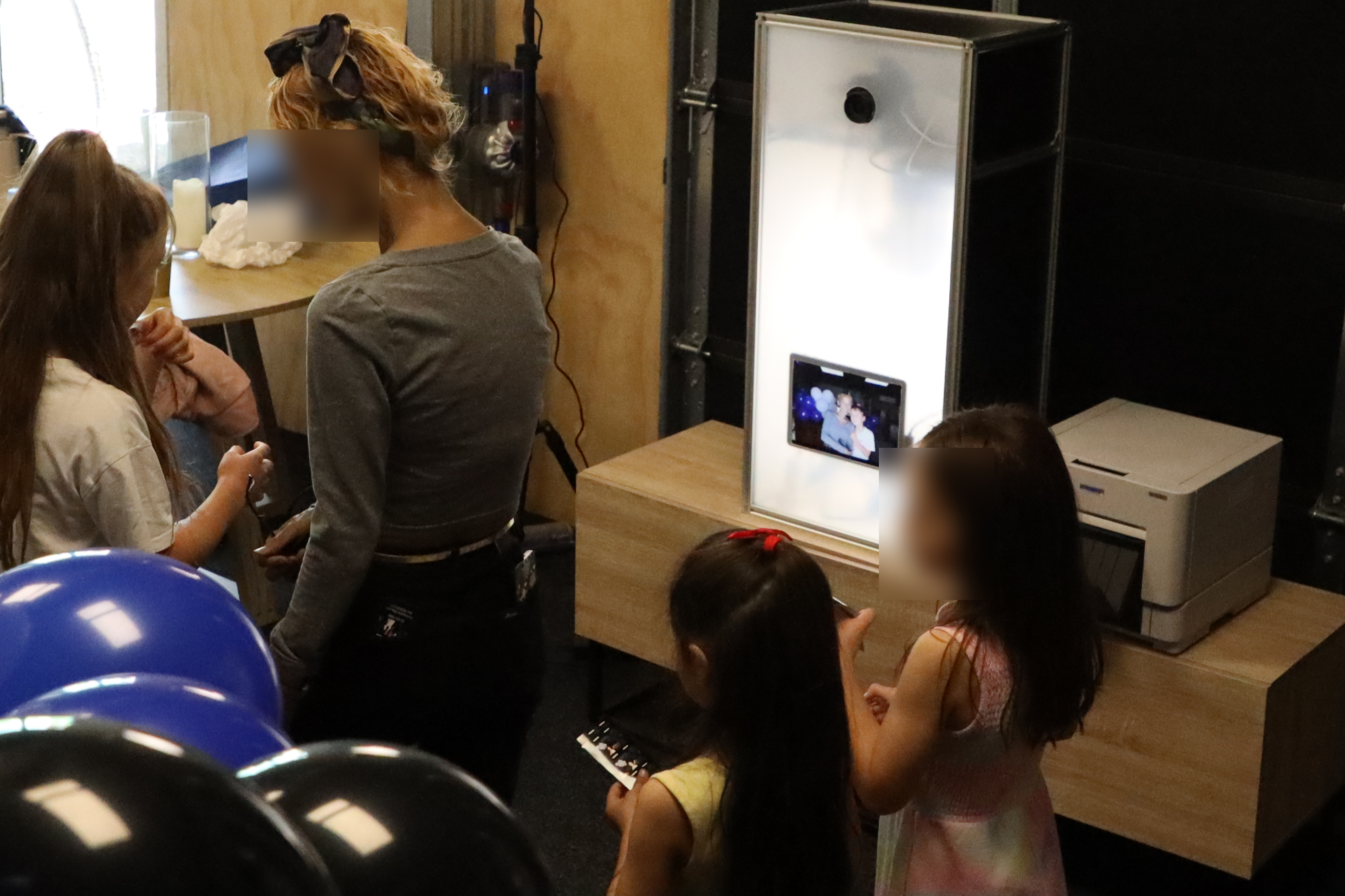 H7 photo booth in action at a Canterbury corporate event