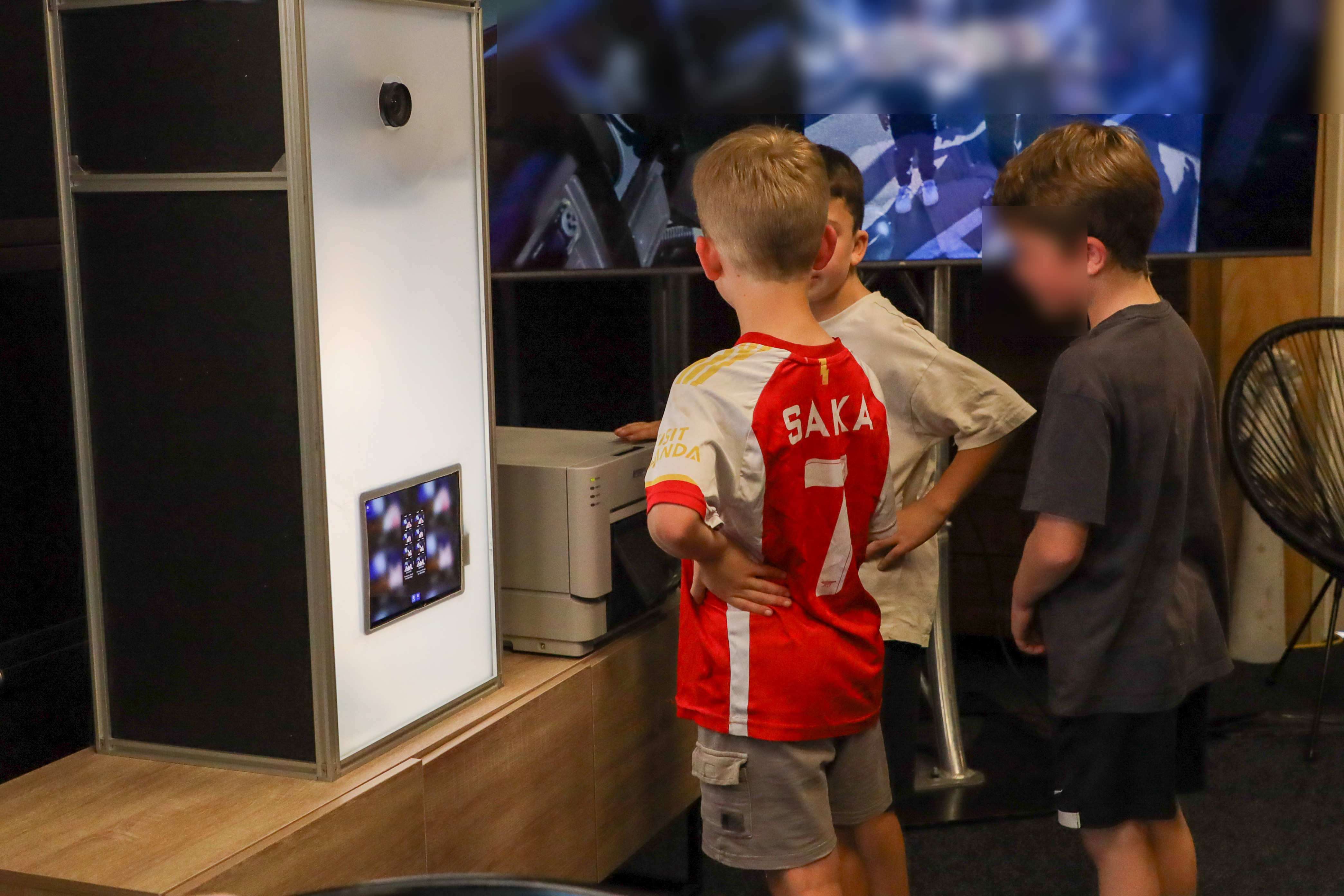 H7 photo booth hire at a Christchurch event